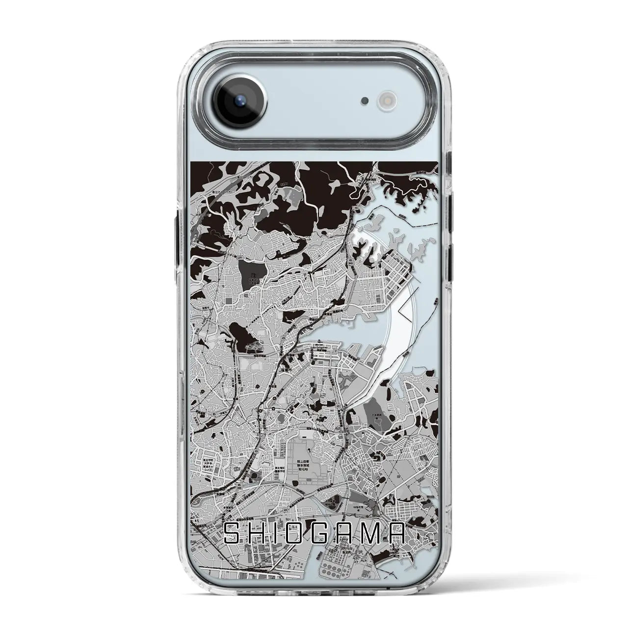 【塩竈(宮城県)】地図柄iPhoneケース(MagSafeタイプ)