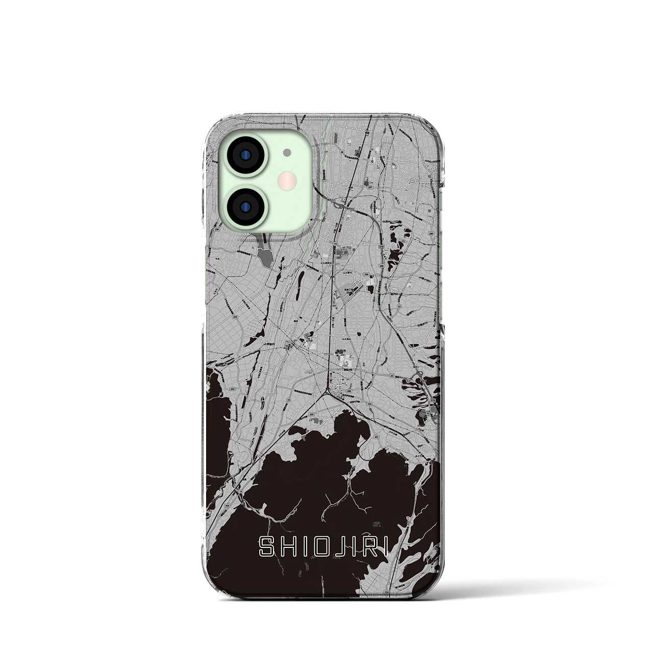 【塩尻(長野県)】地図柄iPhoneケース(クリアタイプ)