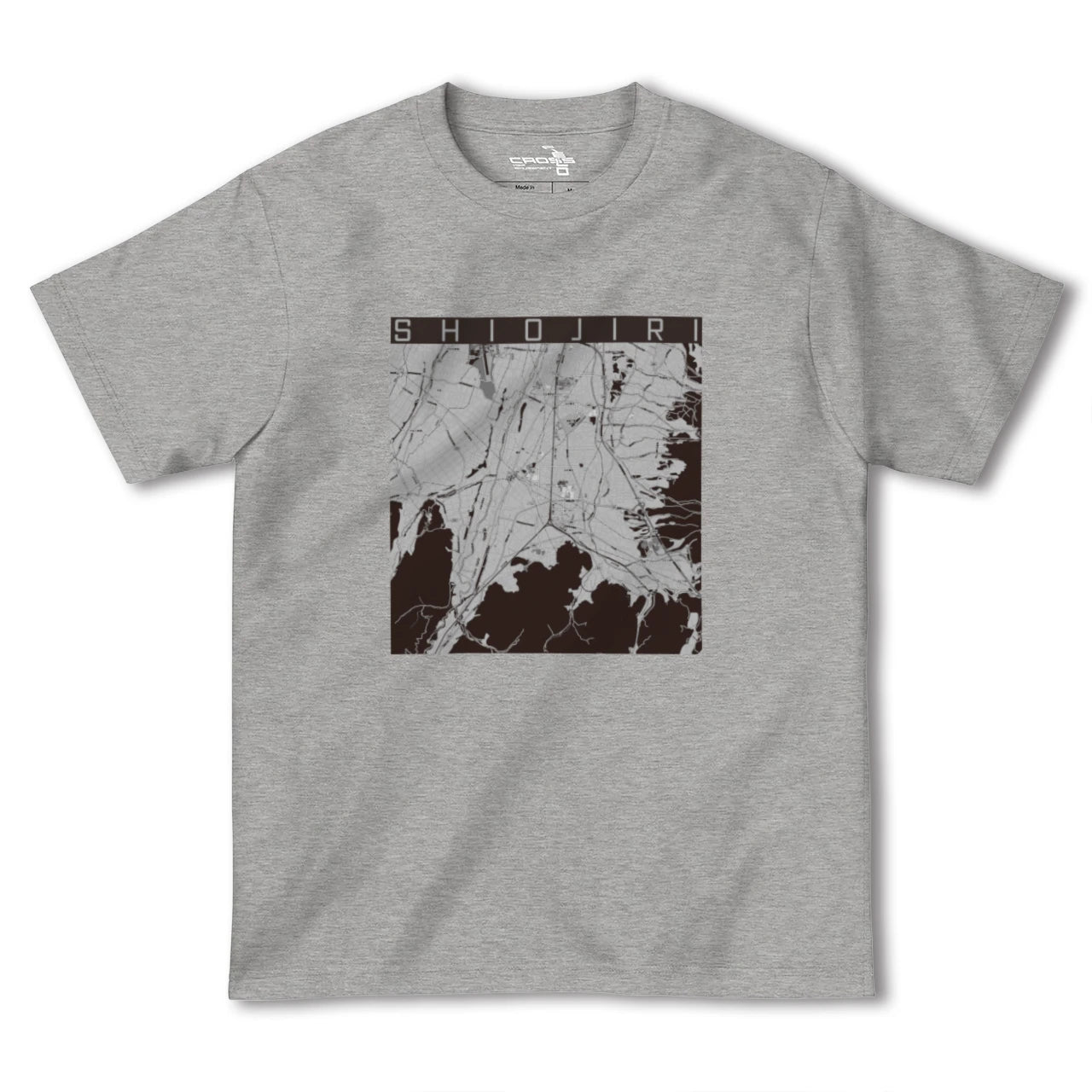 【塩尻(長野県)】地図柄ヘビーウェイトTシャツ