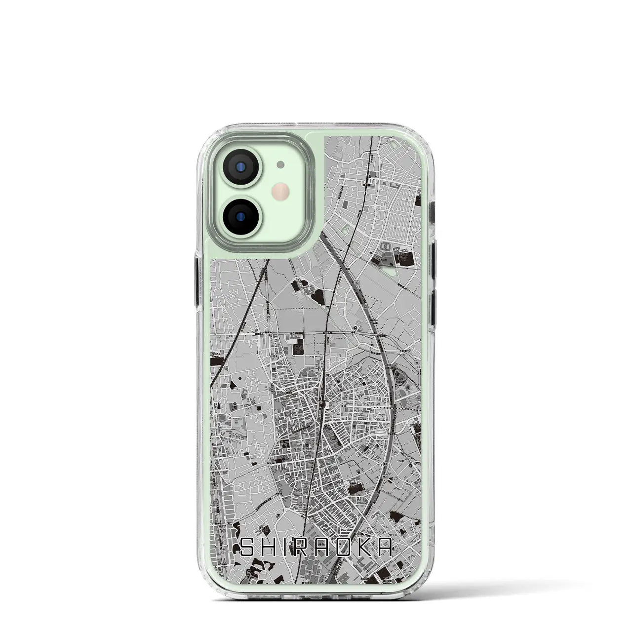 【白岡(埼玉県)】地図柄iPhoneケース(MagSafeタイプ)