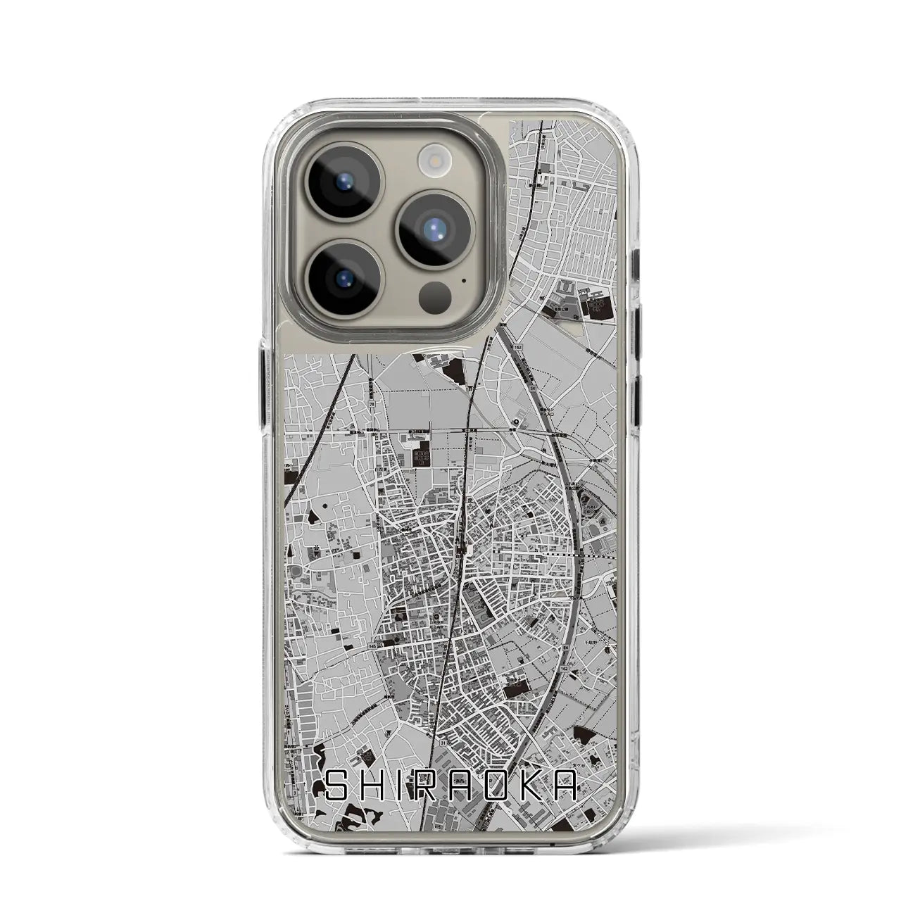 【白岡(埼玉県)】地図柄iPhoneケース(MagSafeタイプ)