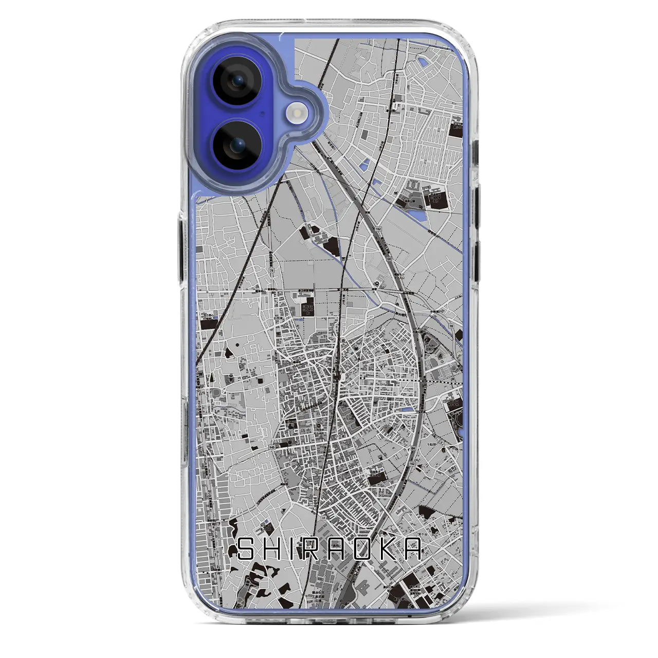 【白岡(埼玉県)】地図柄iPhoneケース(MagSafeタイプ)