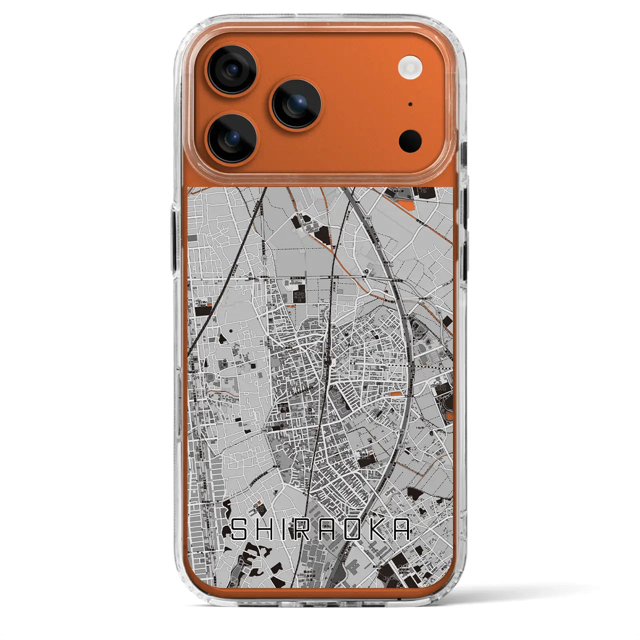 【白岡(埼玉県)】地図柄iPhoneケース(MagSafeタイプ)