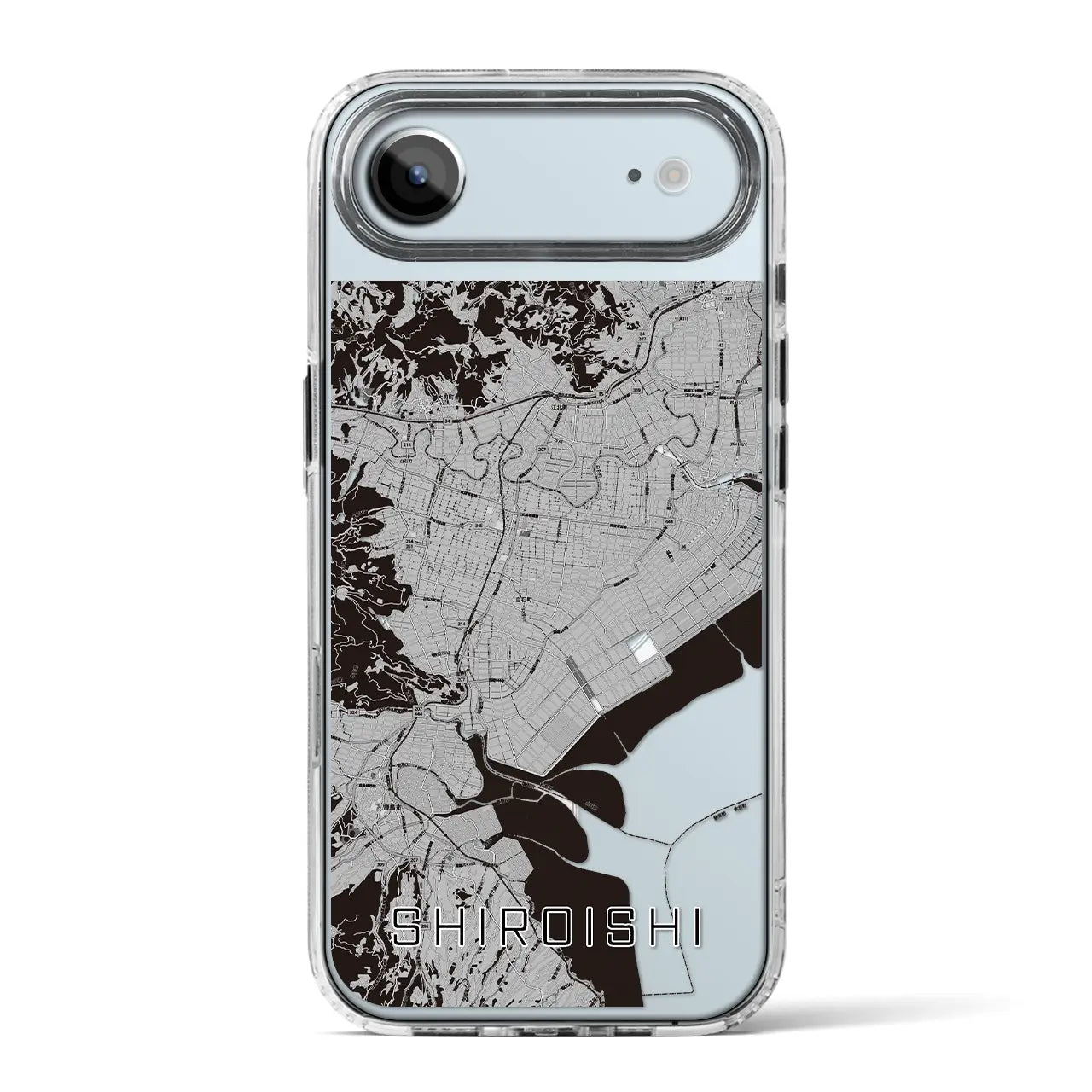 【白石(佐賀県)】地図柄iPhoneケース(MagSafeタイプ)