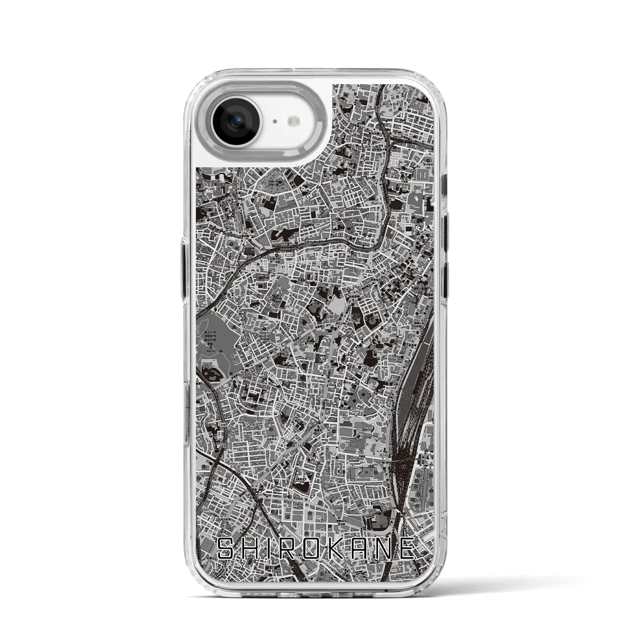 【白金(東京都)】地図柄iPhoneケース(MagSafeタイプ)
