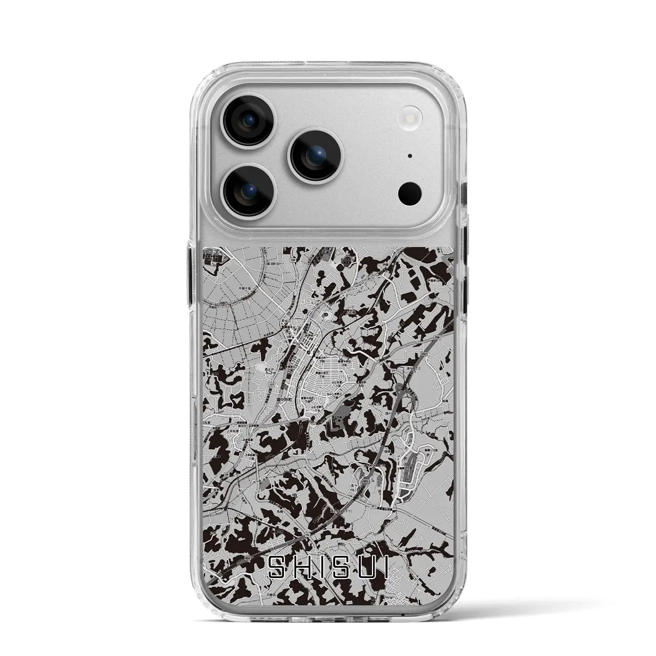 【酒々井(千葉県)】地図柄iPhoneケース(MagSafeタイプ)