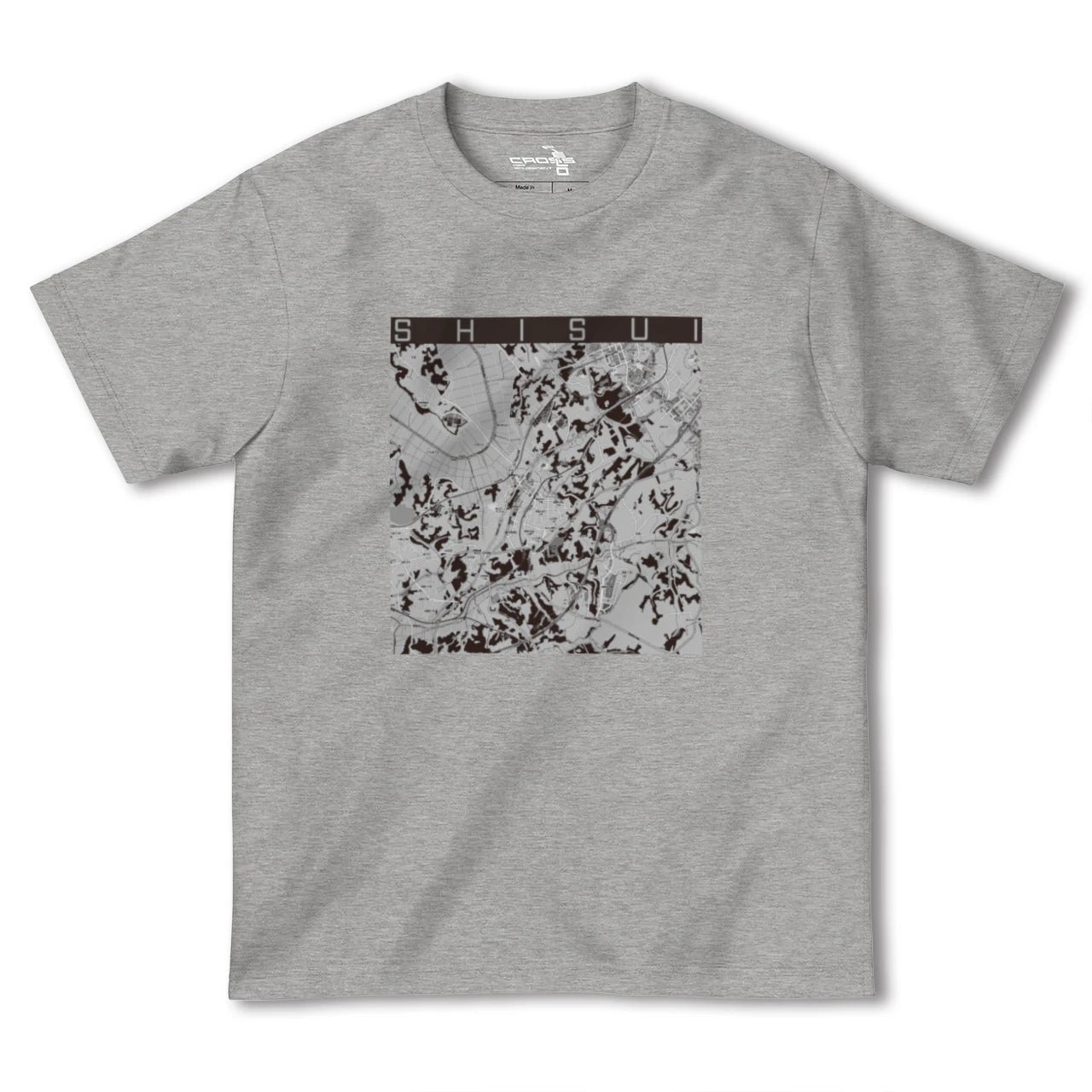 【酒々井(千葉県)】地図柄ヘビーウェイトTシャツ