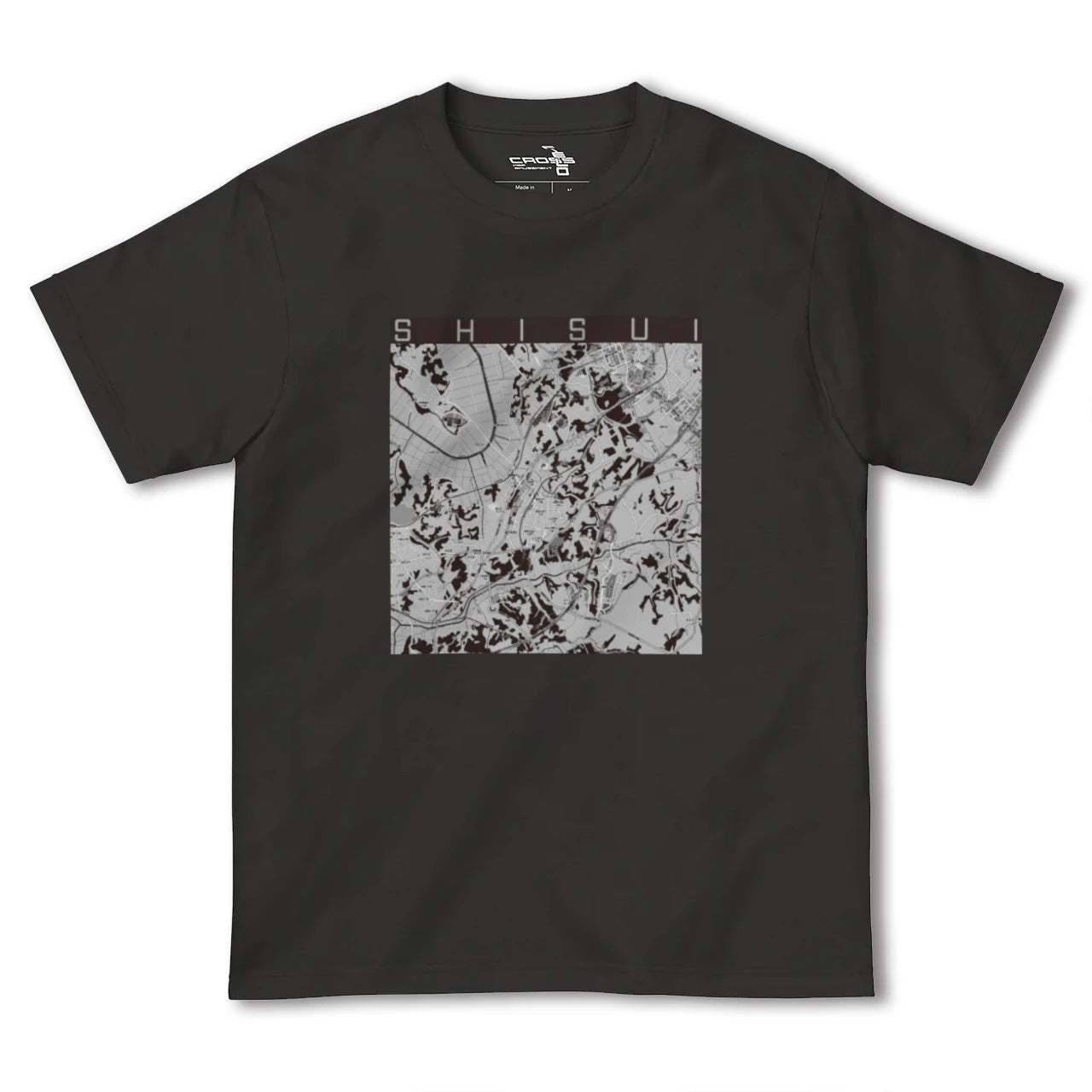 【酒々井(千葉県)】地図柄ヘビーウェイトTシャツ