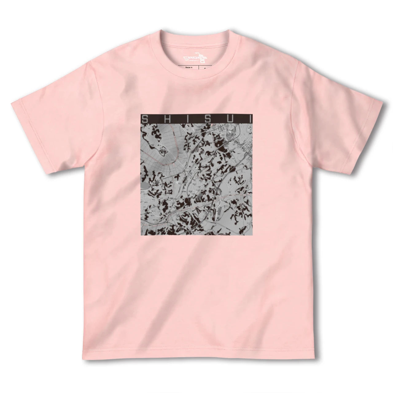 【酒々井(千葉県)】地図柄ヘビーウェイトTシャツ