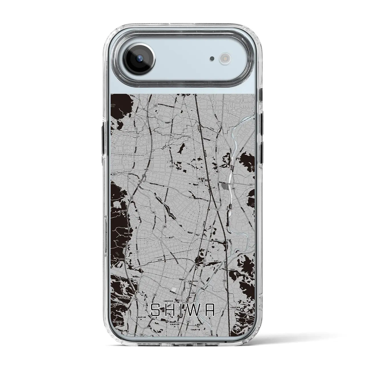 【紫波(岩手県)】地図柄iPhoneケース(MagSafeタイプ)