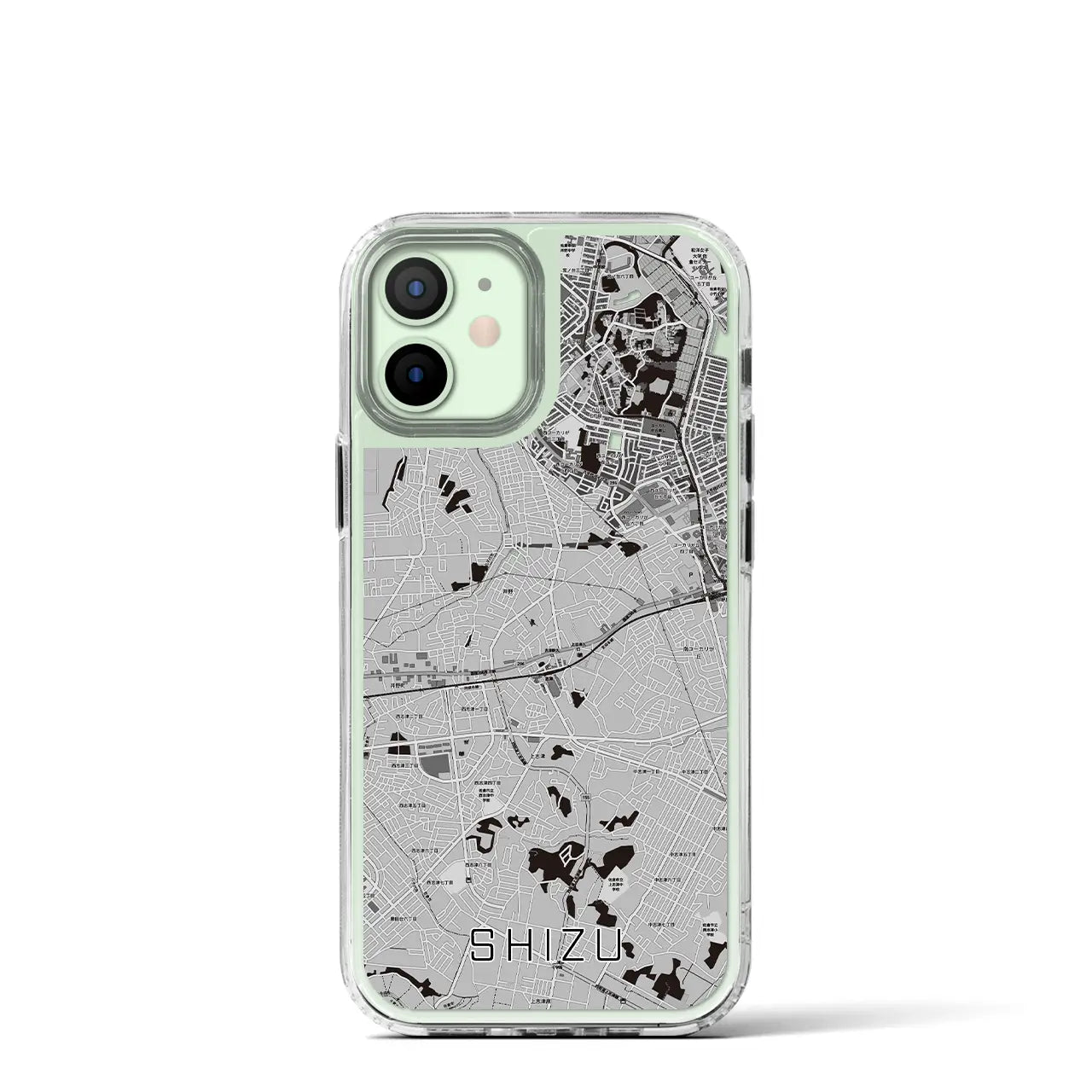 【志津(千葉県)】地図柄iPhoneケース(MagSafeタイプ)