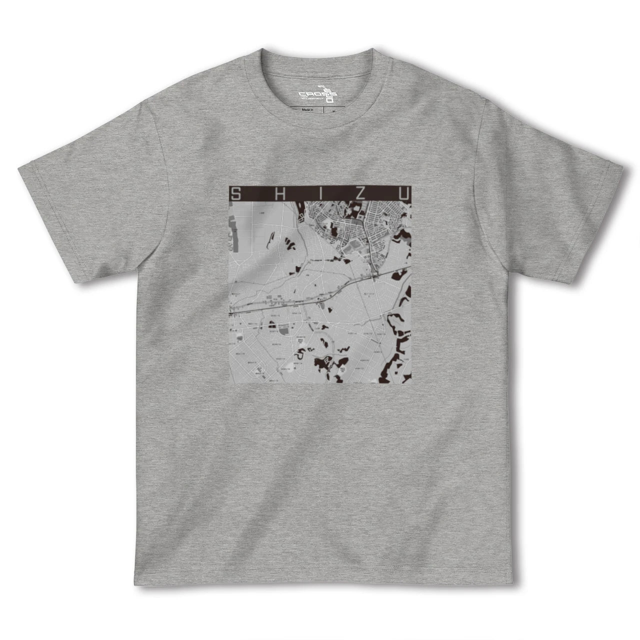 【志津(千葉県)】地図柄ヘビーウェイトTシャツ