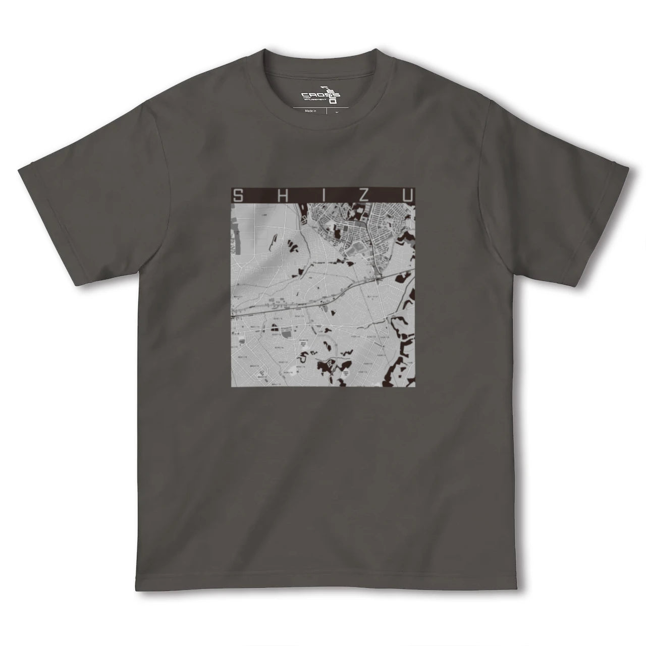 【志津(千葉県)】地図柄ヘビーウェイトTシャツ