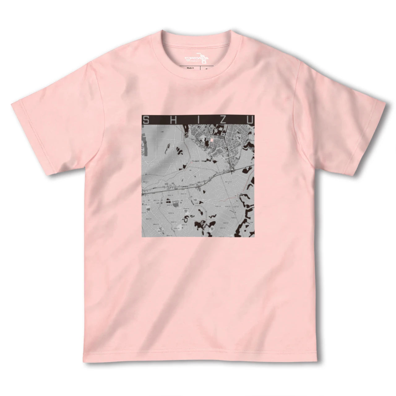 【志津(千葉県)】地図柄ヘビーウェイトTシャツ
