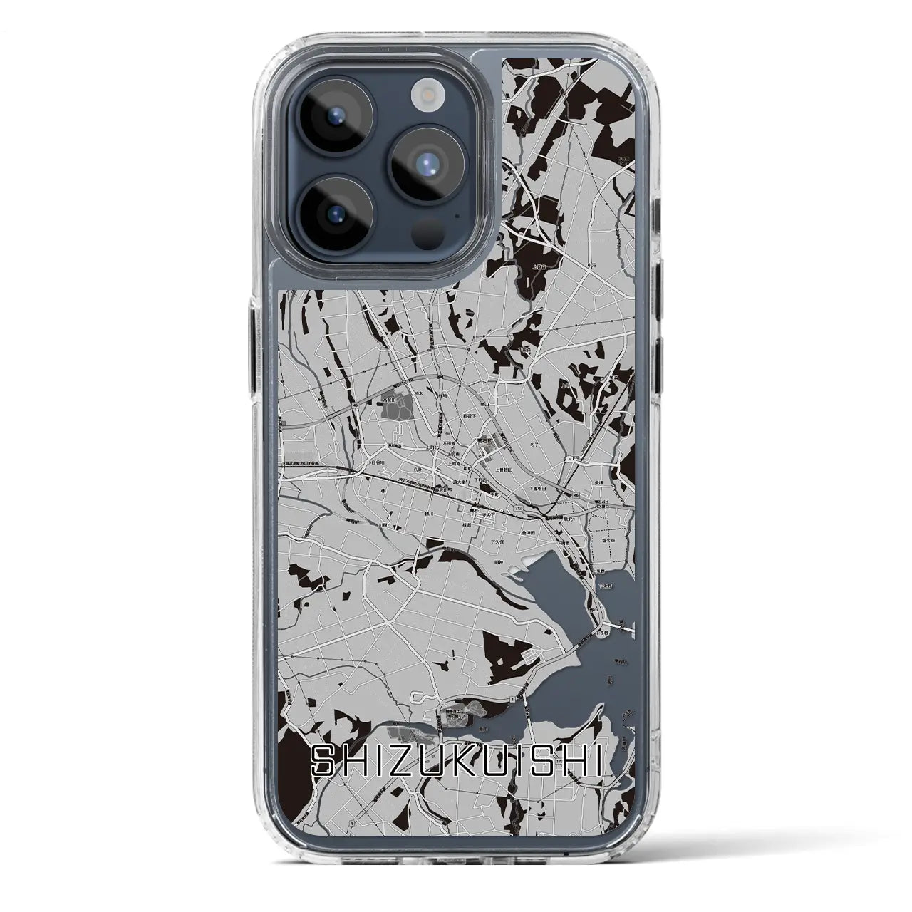 【雫石(岩手県)】地図柄iPhoneケース(MagSafeタイプ)