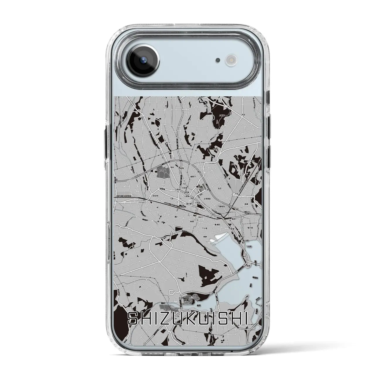 【雫石(岩手県)】地図柄iPhoneケース(MagSafeタイプ)