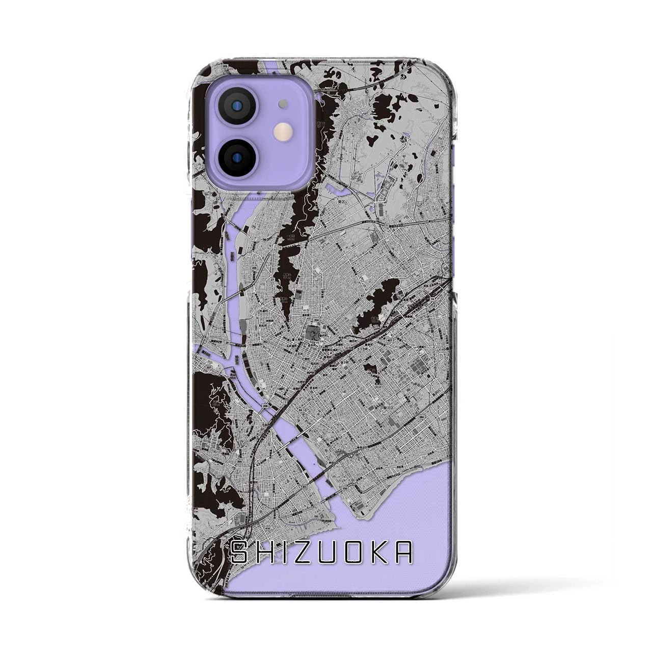 【静岡(静岡県)】地図柄iPhoneケース(クリアタイプ)