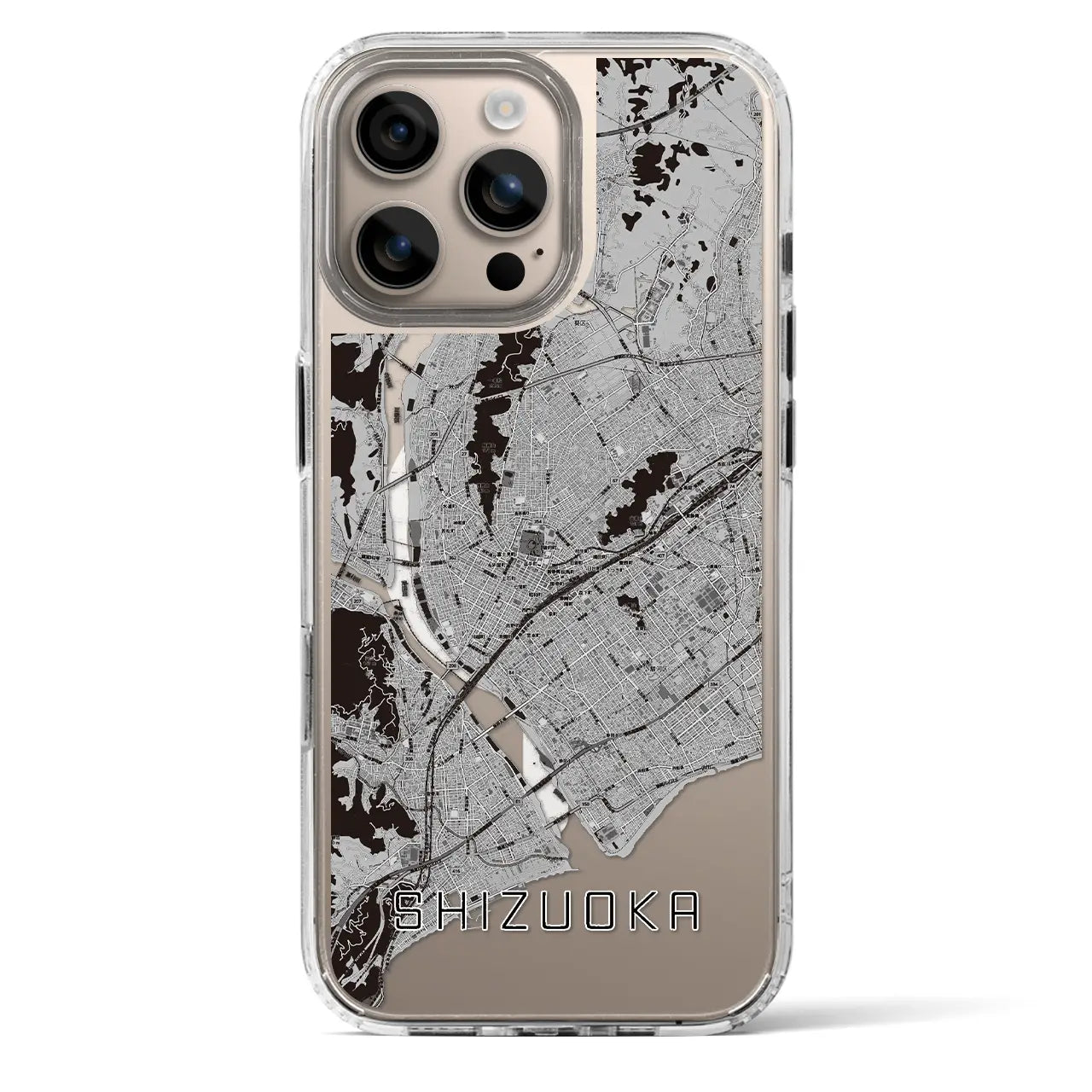 【静岡(静岡県)】地図柄iPhoneケース(MagSafeタイプ)