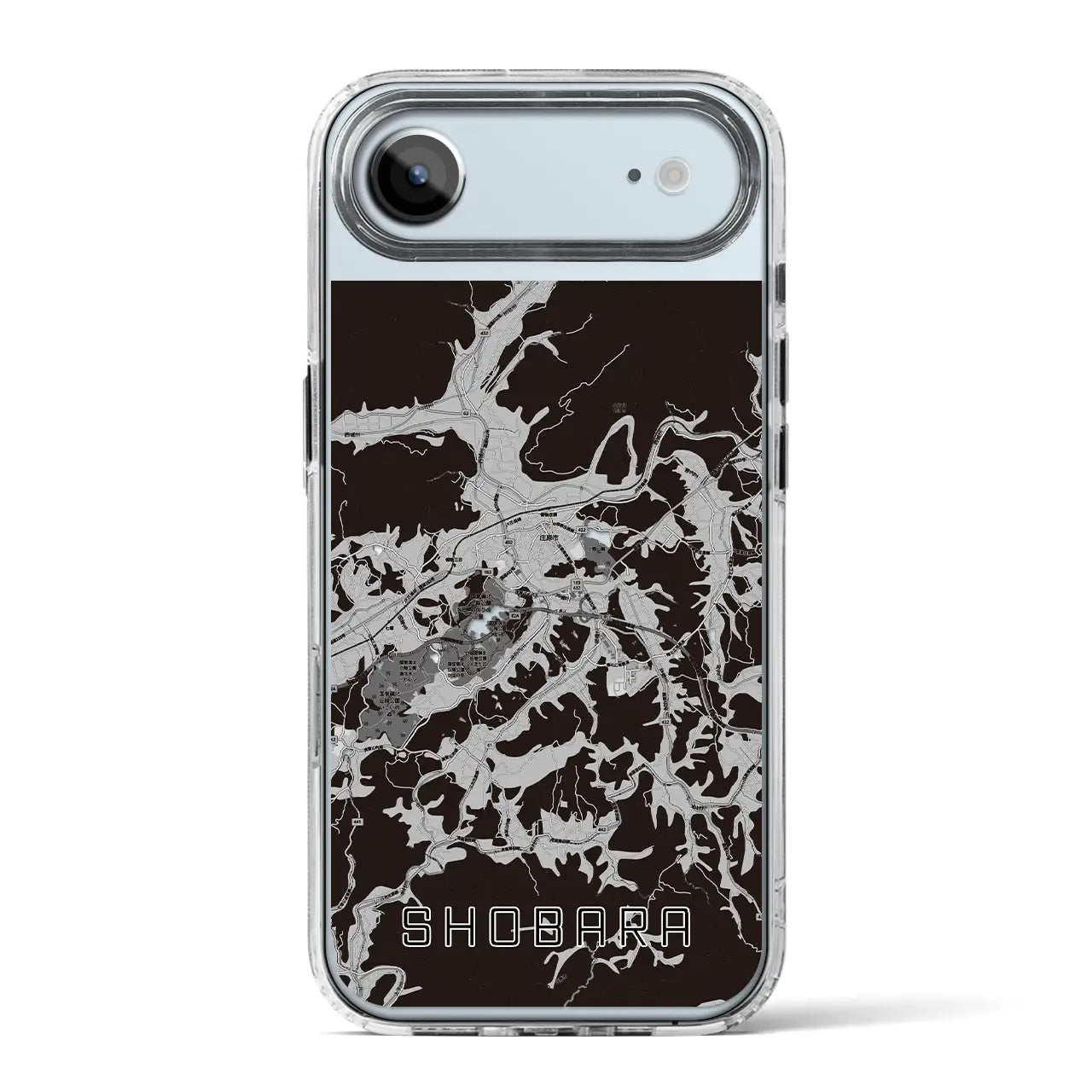 【庄原(広島県)】地図柄iPhoneケース(MagSafeタイプ)