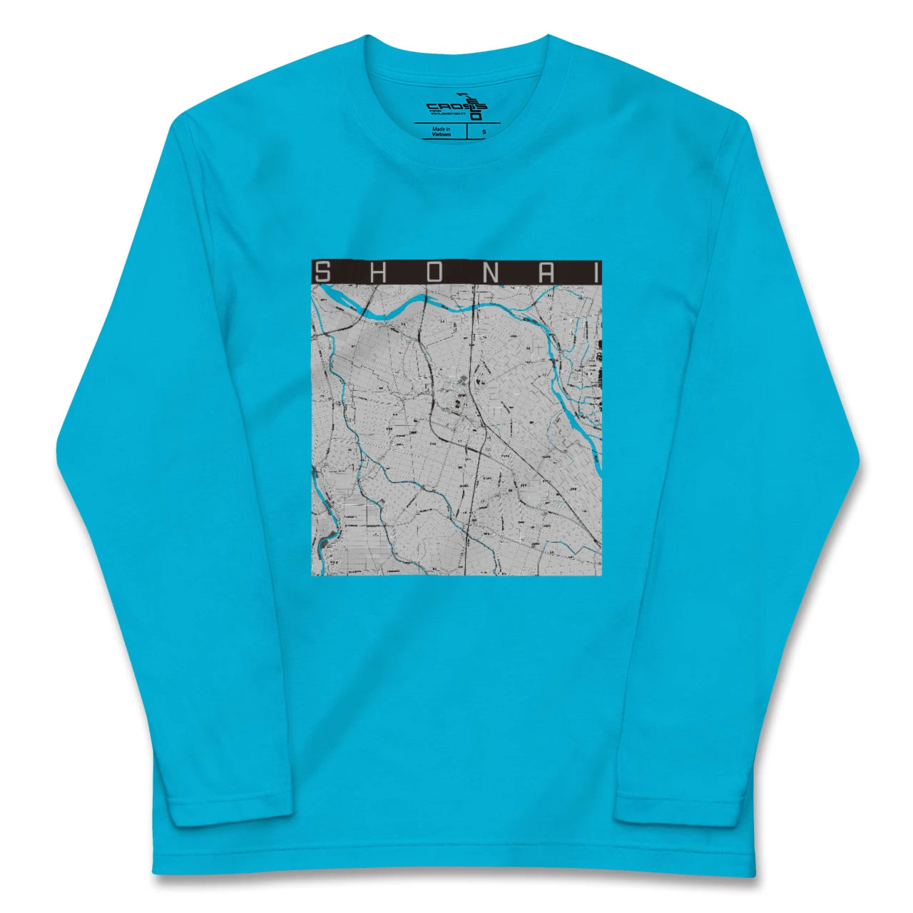 【庄内(山形県)】地図柄ロングスリーブTシャツ
