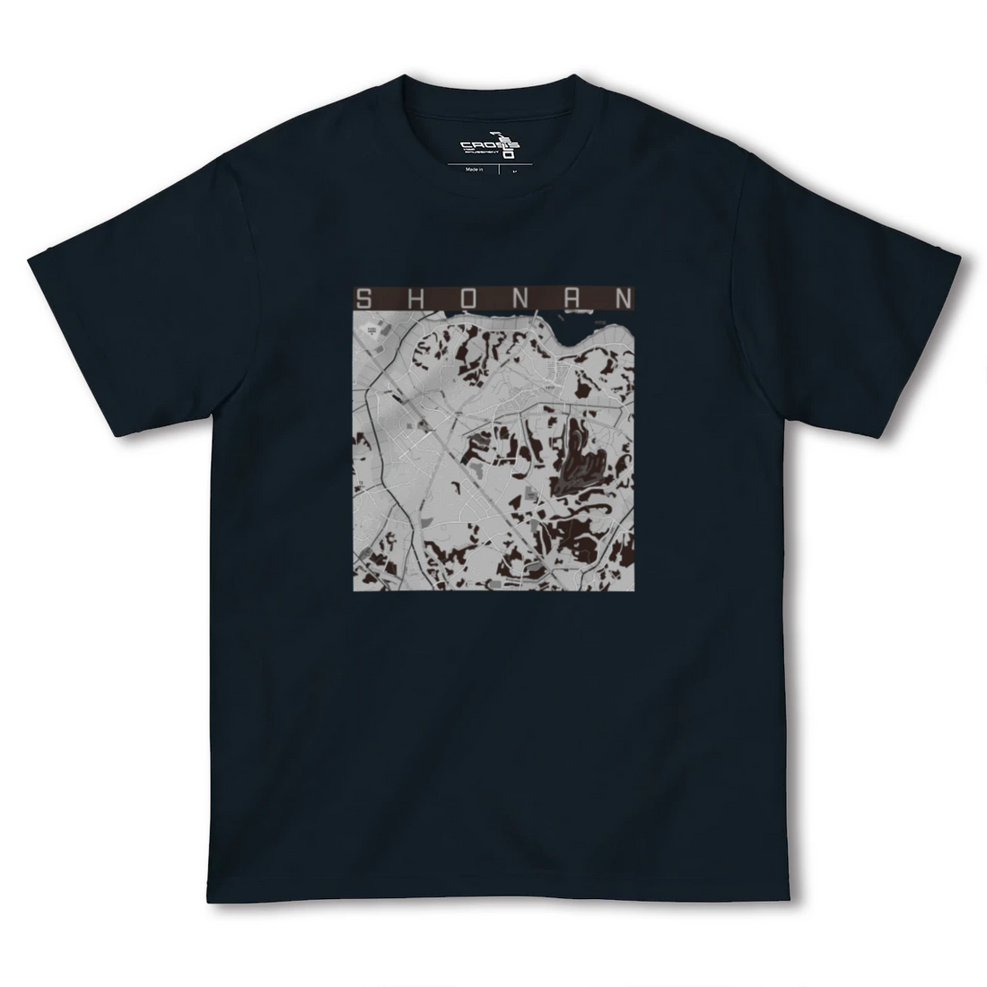 【沼南(千葉県)】地図柄ヘビーウェイトTシャツ