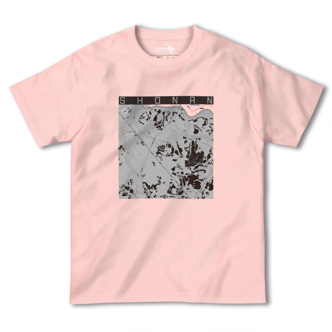 【沼南(千葉県)】地図柄ヘビーウェイトTシャツ