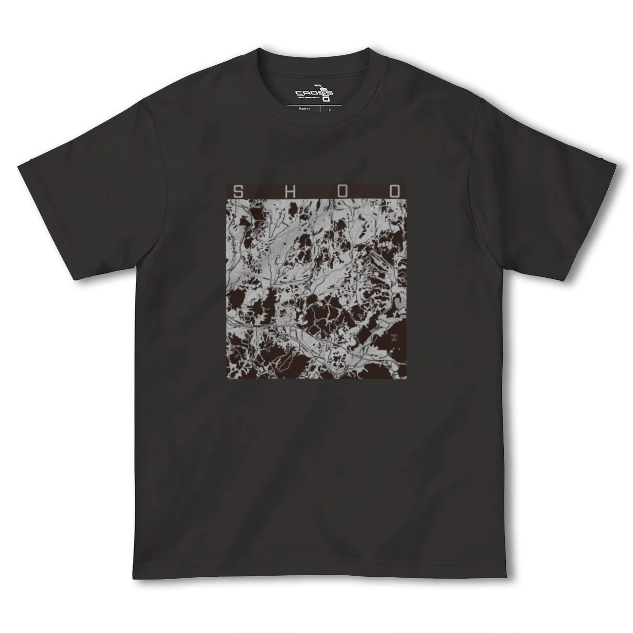 【勝央(岡山県)】地図柄ヘビーウェイトTシャツ