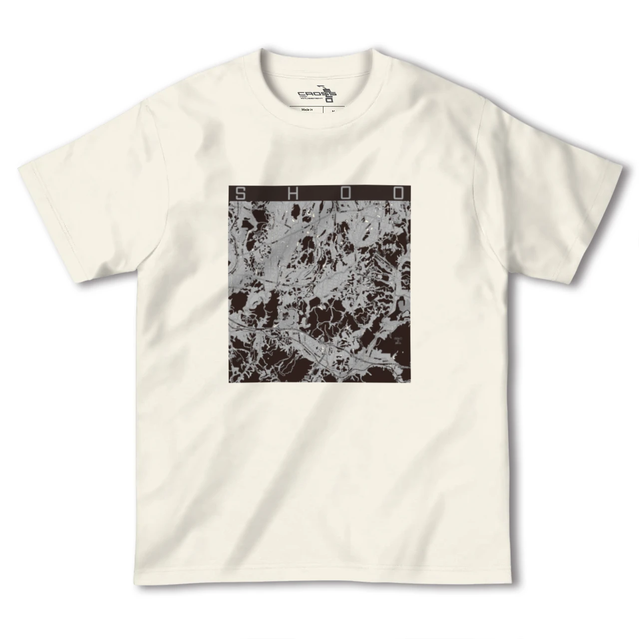 【勝央(岡山県)】地図柄ヘビーウェイトTシャツ