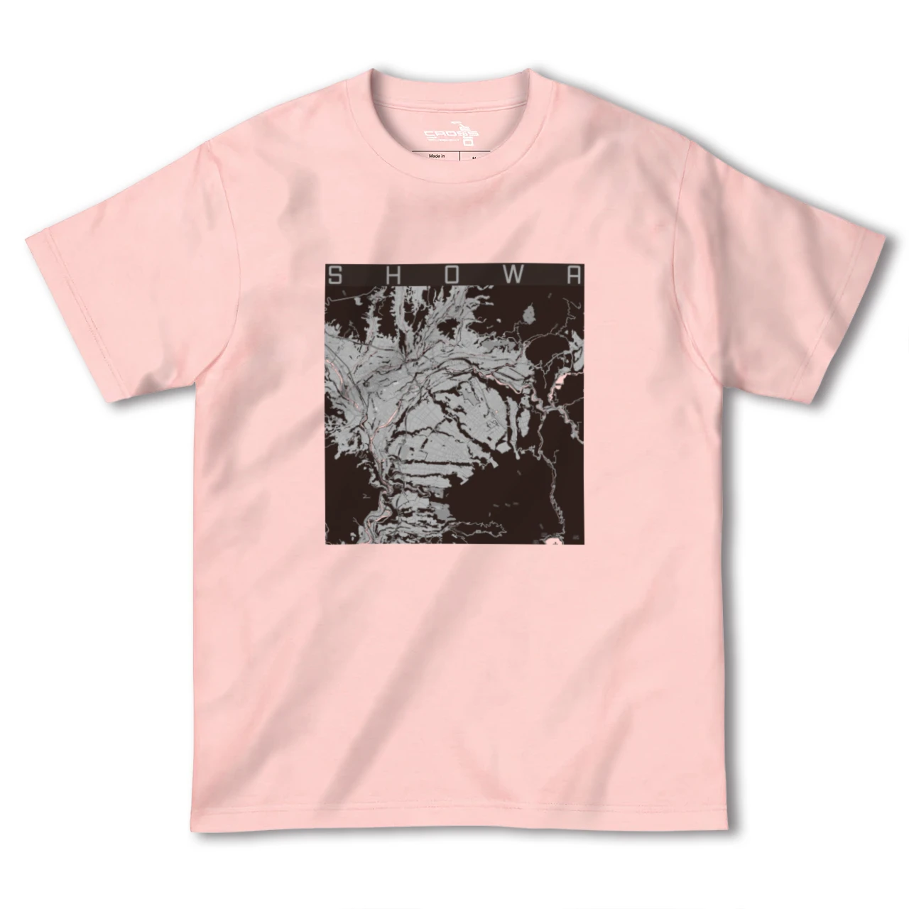 【昭和(群馬県)】地図柄ヘビーウェイトTシャツ