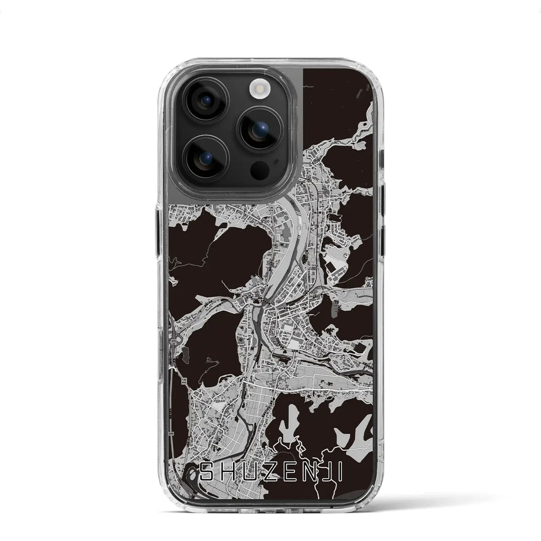 【修善寺(静岡県)】地図柄iPhoneケース(MagSafeタイプ)