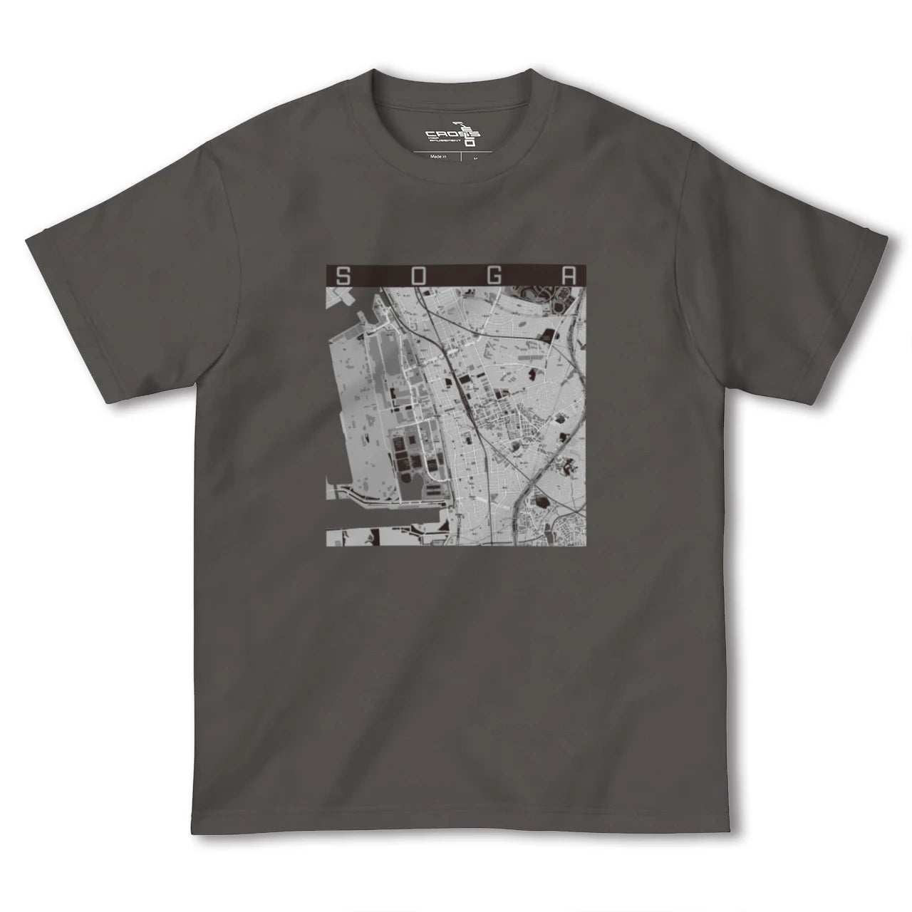 【蘇我(千葉県)】地図柄ヘビーウェイトTシャツ