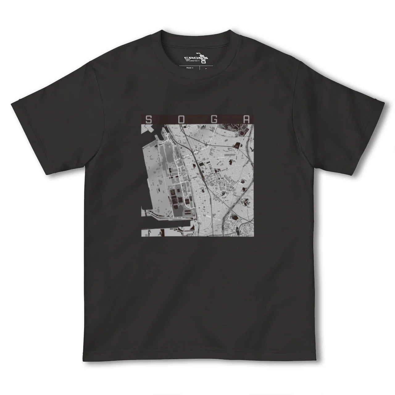 【蘇我(千葉県)】地図柄ヘビーウェイトTシャツ