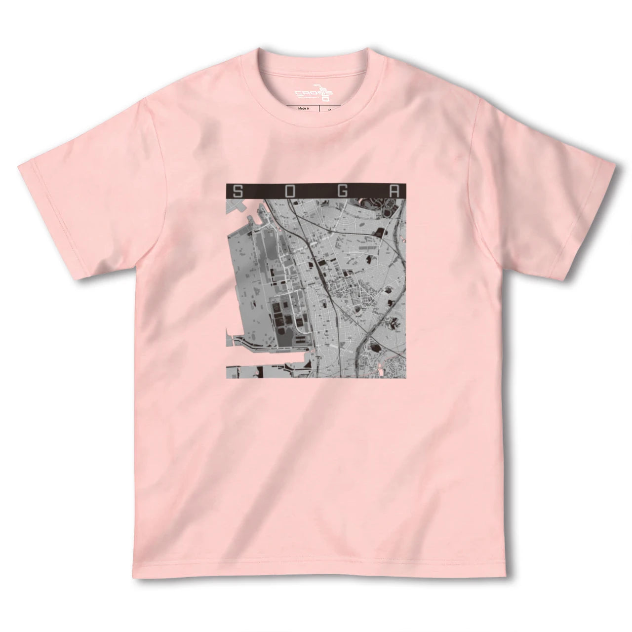 【蘇我(千葉県)】地図柄ヘビーウェイトTシャツ