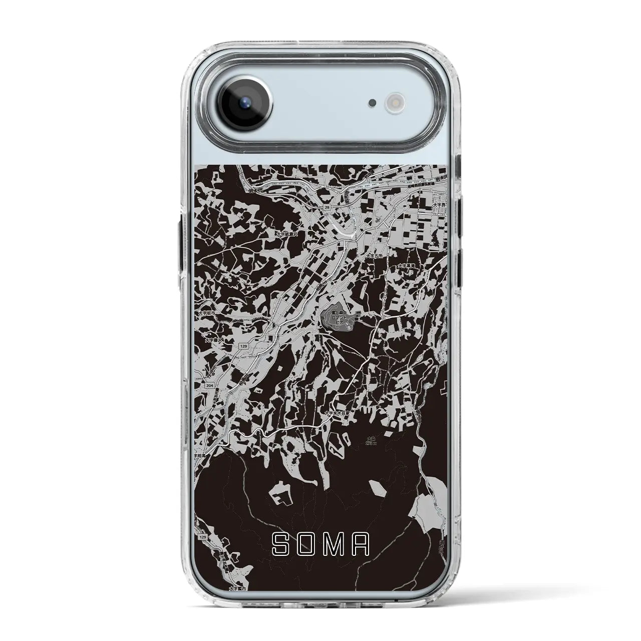 【相馬(青森県)】地図柄iPhoneケース(MagSafeタイプ)