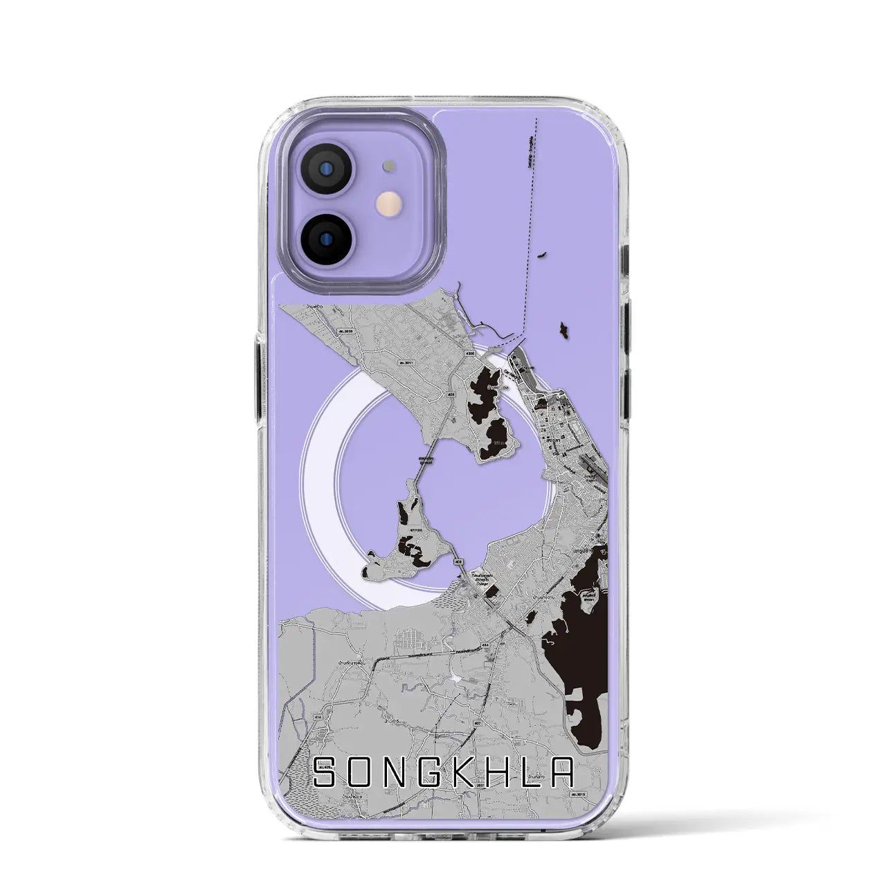 【ソンクラー(タイ)】地図柄iPhoneケース(MagSafeタイプ)