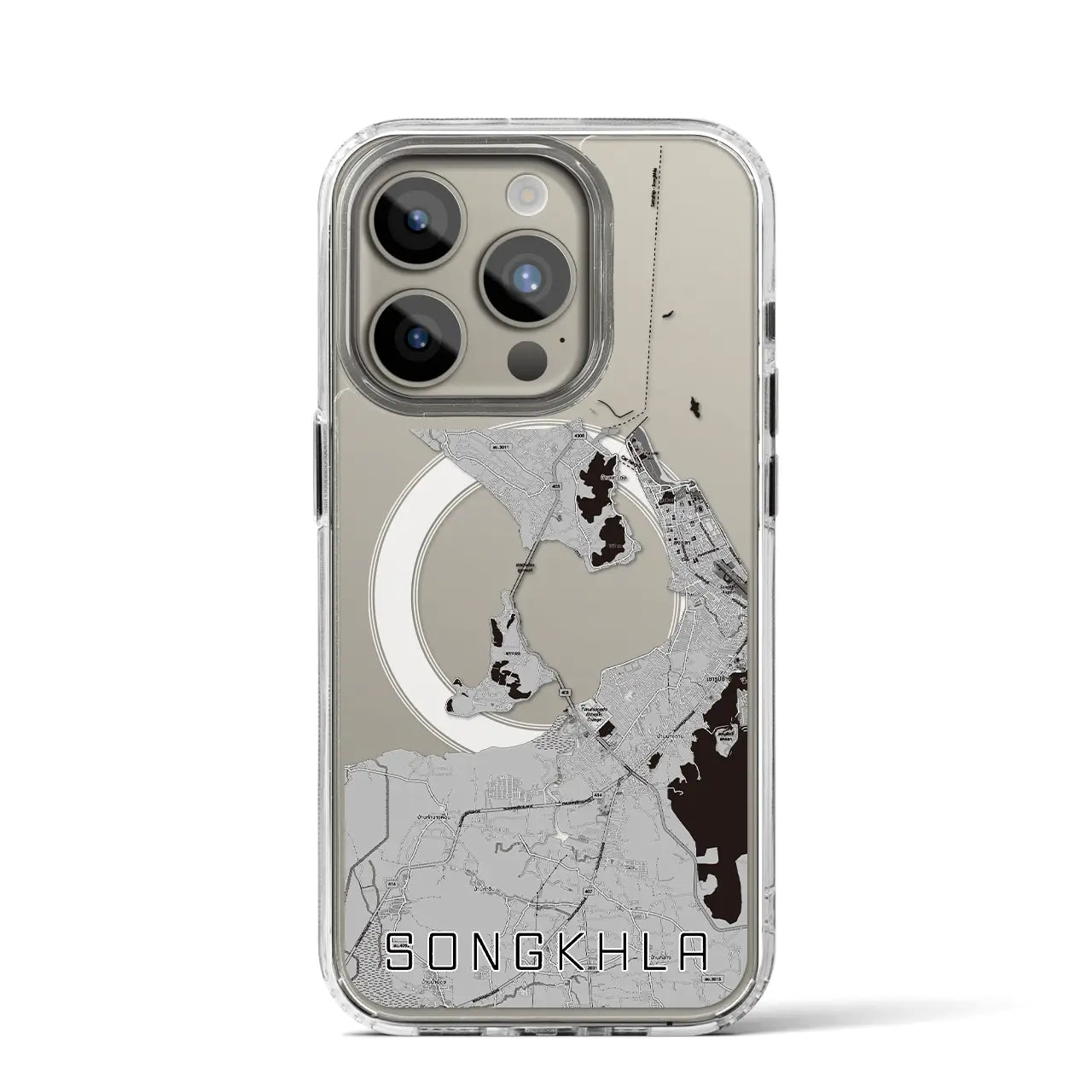 【ソンクラー(タイ)】地図柄iPhoneケース(MagSafeタイプ)
