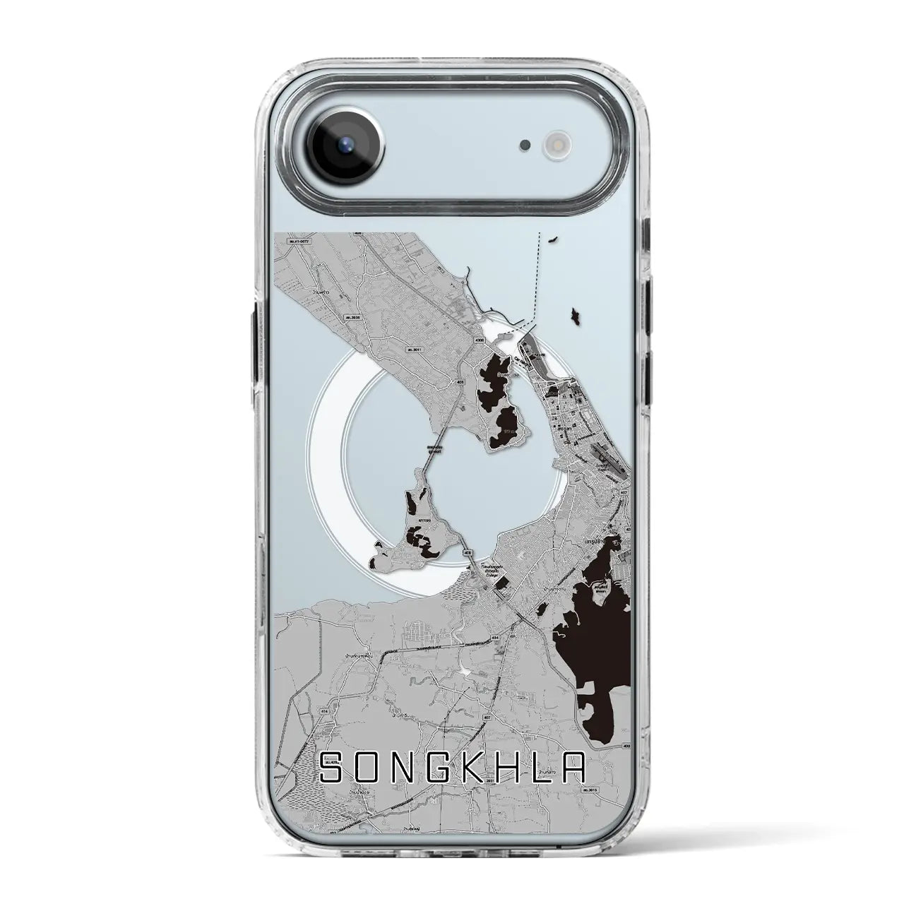 【ソンクラー(タイ)】地図柄iPhoneケース(MagSafeタイプ)