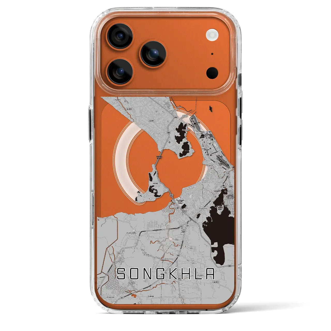 【ソンクラー(タイ)】地図柄iPhoneケース(MagSafeタイプ)