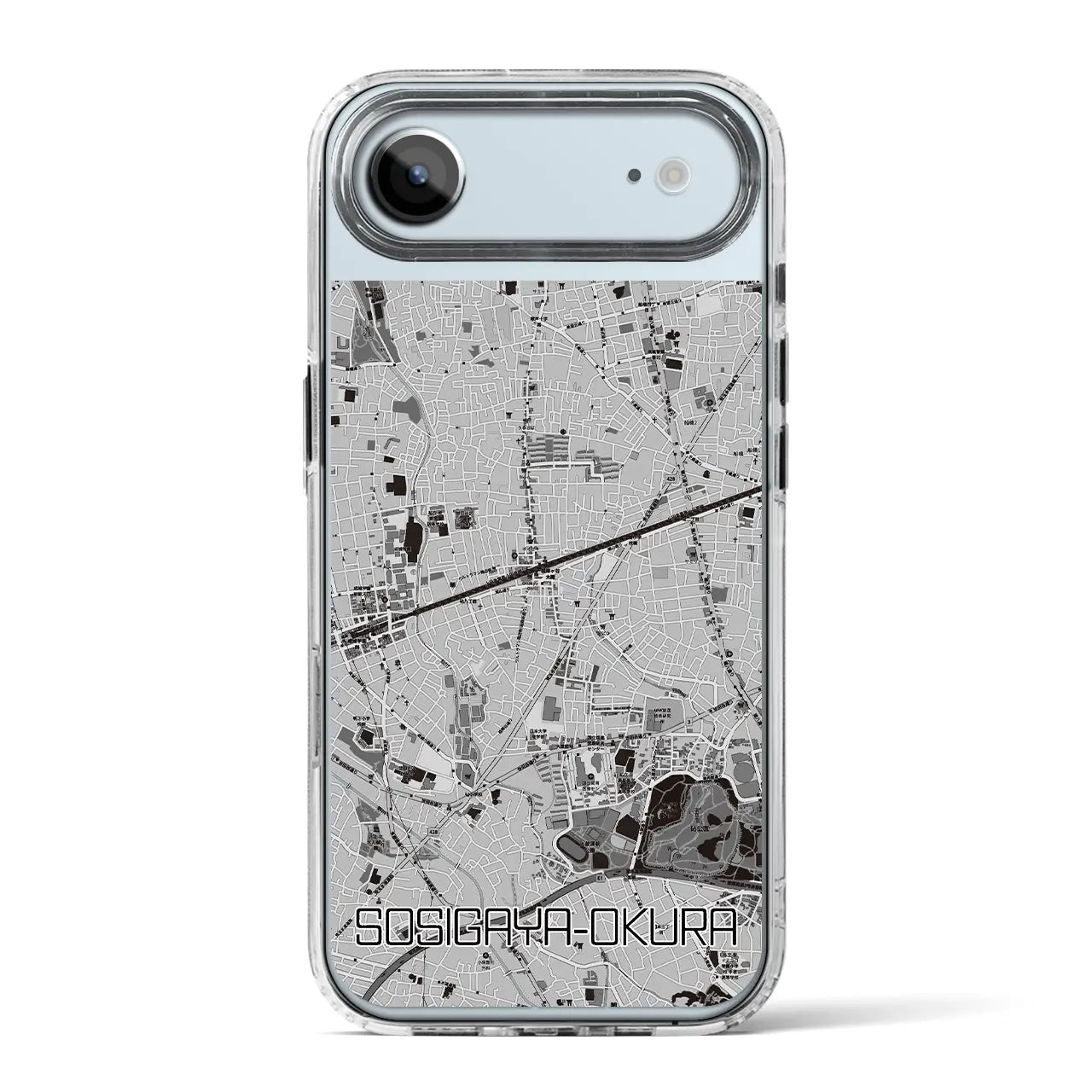 【祖師ヶ谷大蔵(東京都)】地図柄iPhoneケース(MagSafeタイプ)