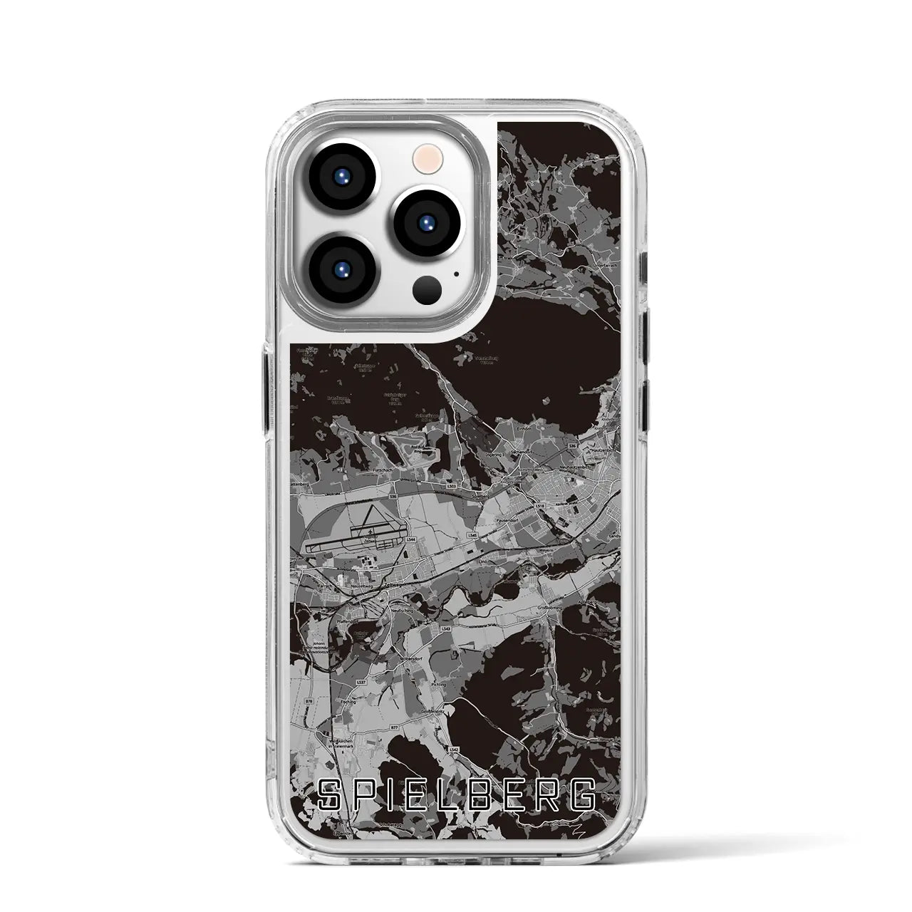 【シュピールベルク(オーストリア)】地図柄iPhoneケース(MagSafeタイプ)