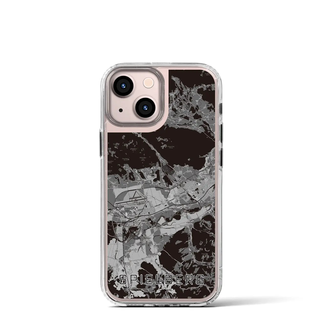 【シュピールベルク(オーストリア)】地図柄iPhoneケース(MagSafeタイプ)