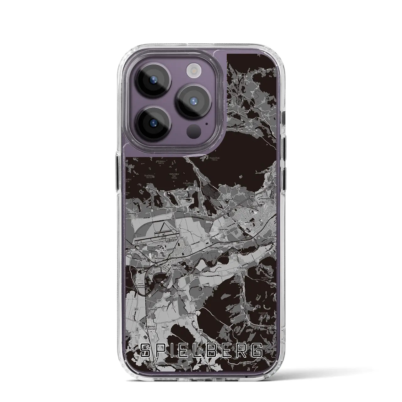 【シュピールベルク(オーストリア)】地図柄iPhoneケース(MagSafeタイプ)