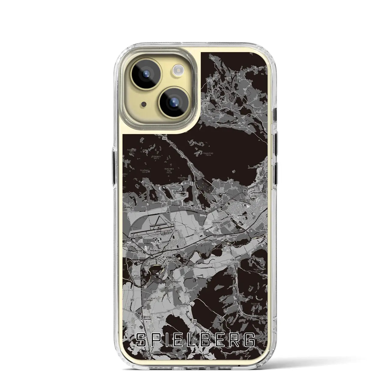 【シュピールベルク(オーストリア)】地図柄iPhoneケース(MagSafeタイプ)