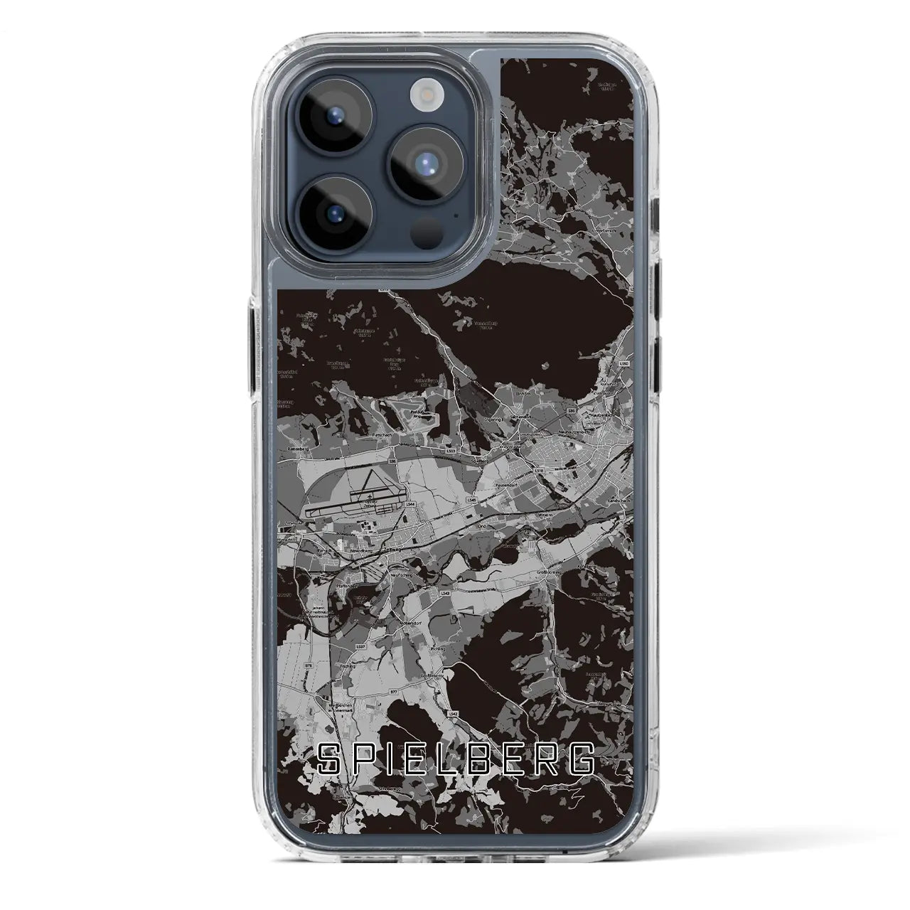 【シュピールベルク(オーストリア)】地図柄iPhoneケース(MagSafeタイプ)