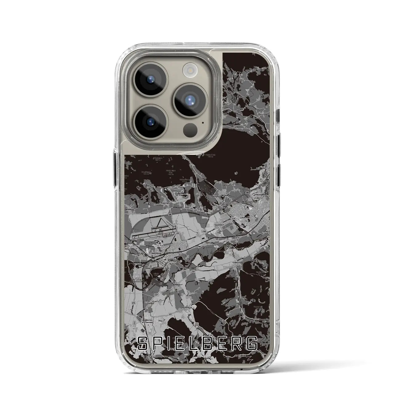 【シュピールベルク(オーストリア)】地図柄iPhoneケース(MagSafeタイプ)