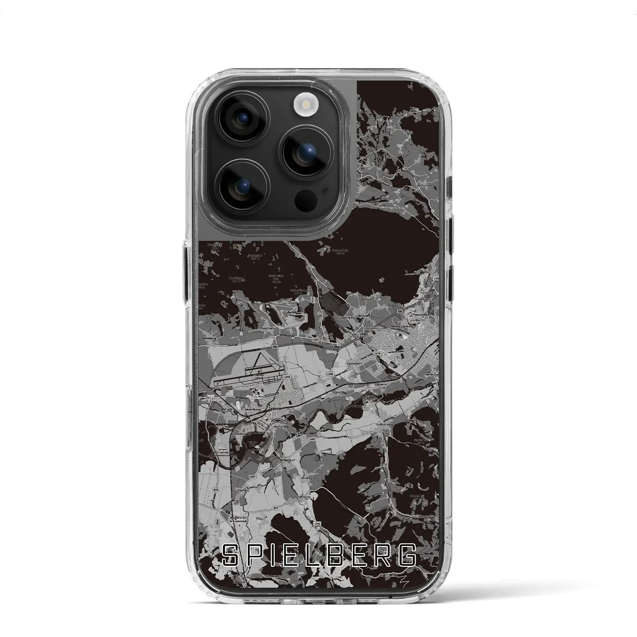 【シュピールベルク(オーストリア)】地図柄iPhoneケース(MagSafeタイプ)