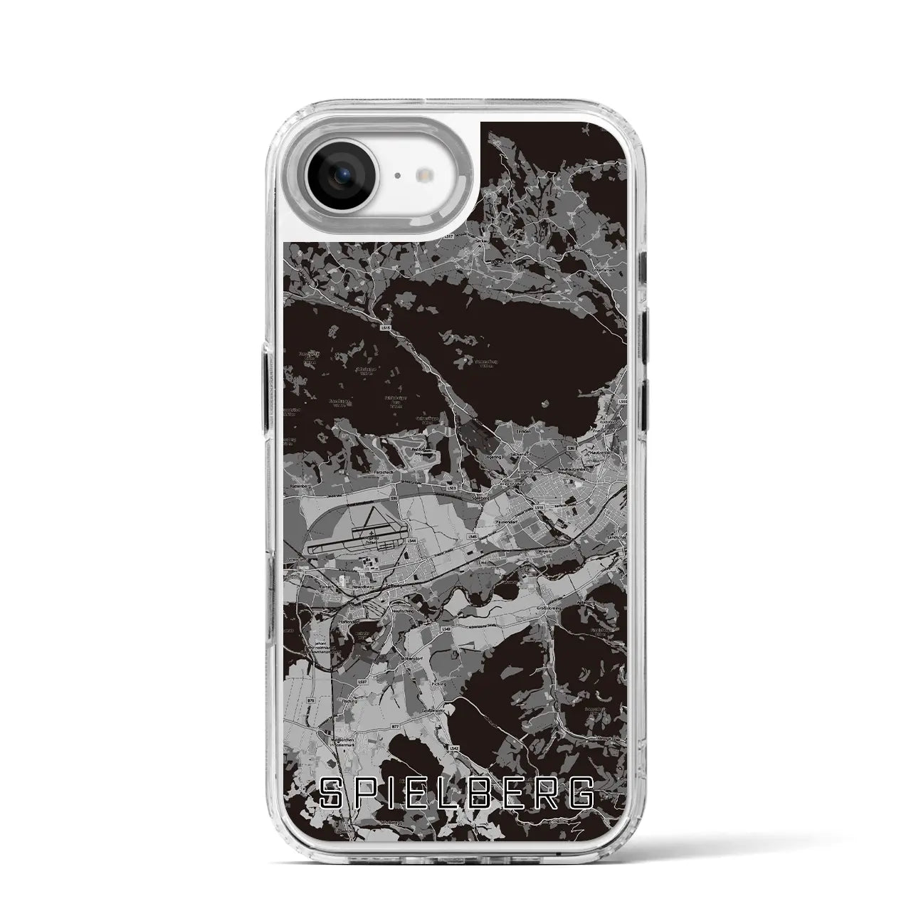 【シュピールベルク(オーストリア)】地図柄iPhoneケース(MagSafeタイプ)