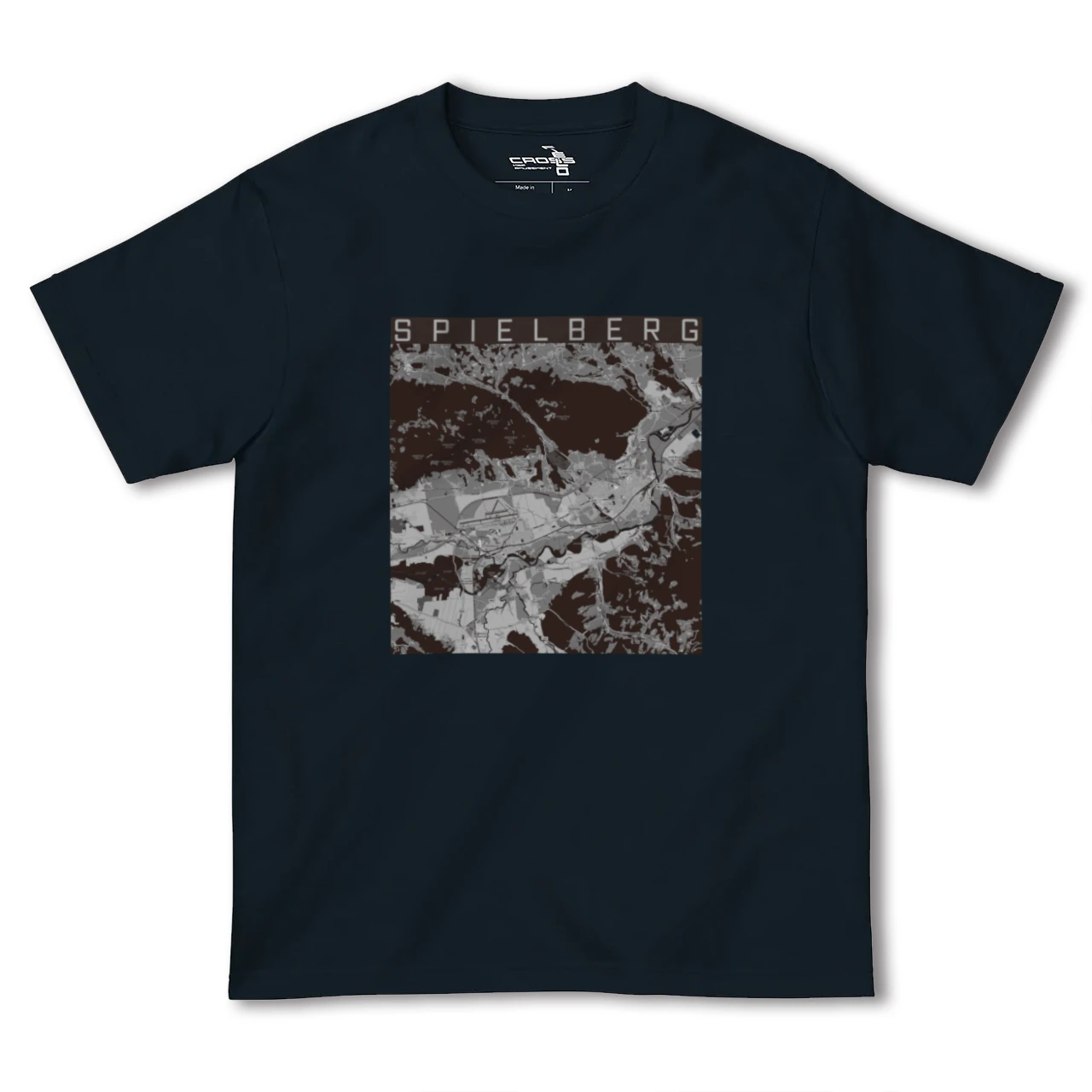 【シュピールベルク(オーストリア)】地図柄ヘビーウェイトTシャツ