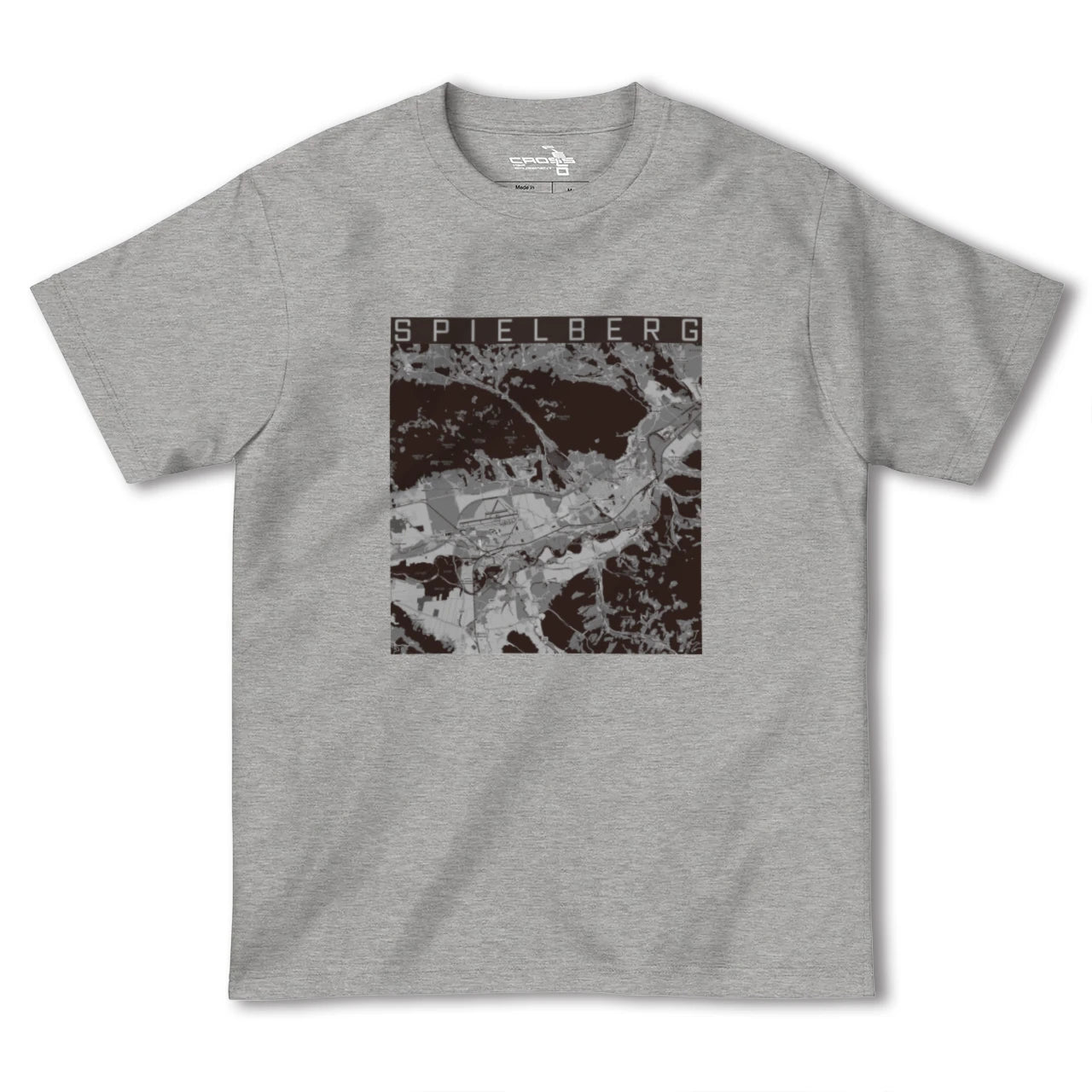 【シュピールベルク(オーストリア)】地図柄ヘビーウェイトTシャツ