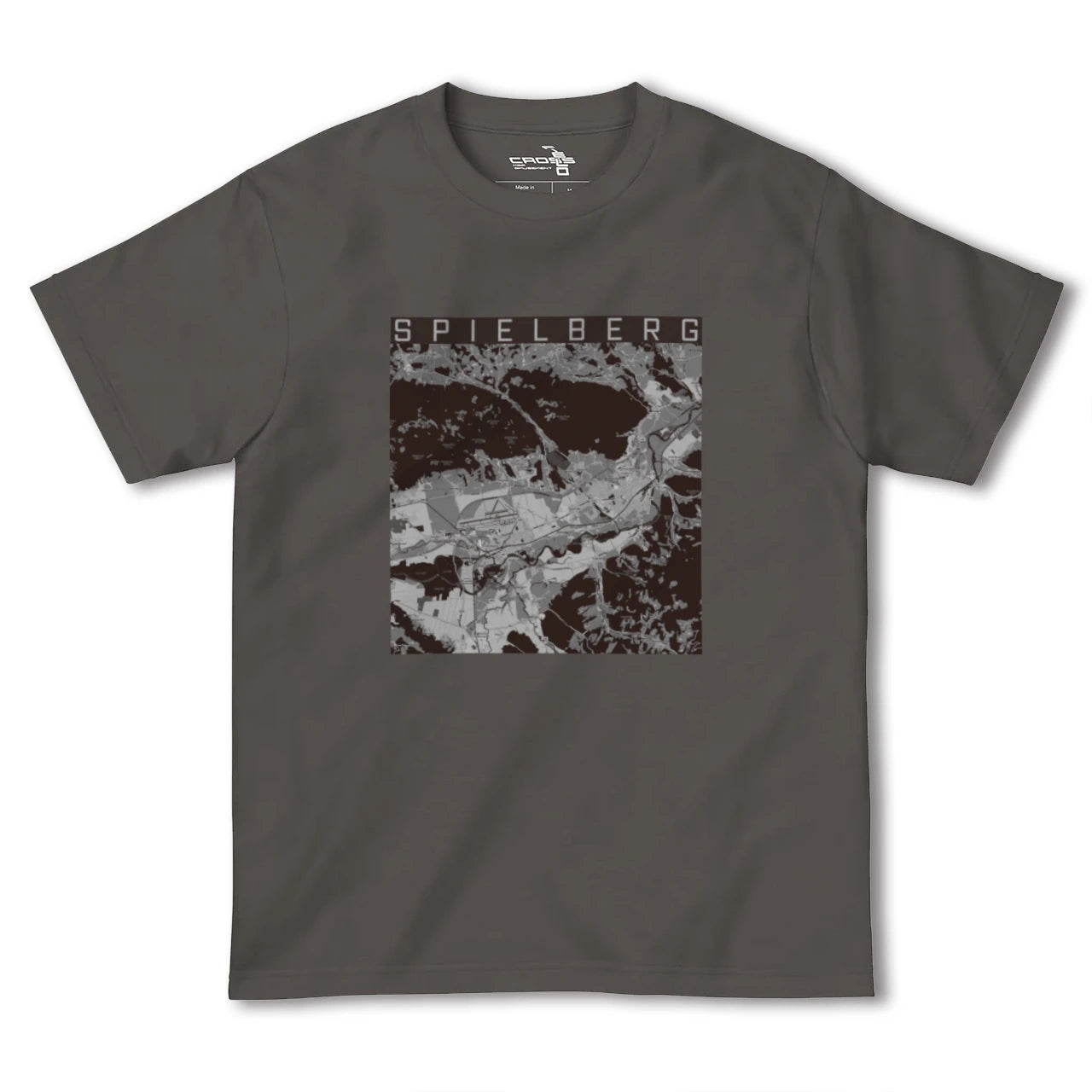 【シュピールベルク(オーストリア)】地図柄ヘビーウェイトTシャツ